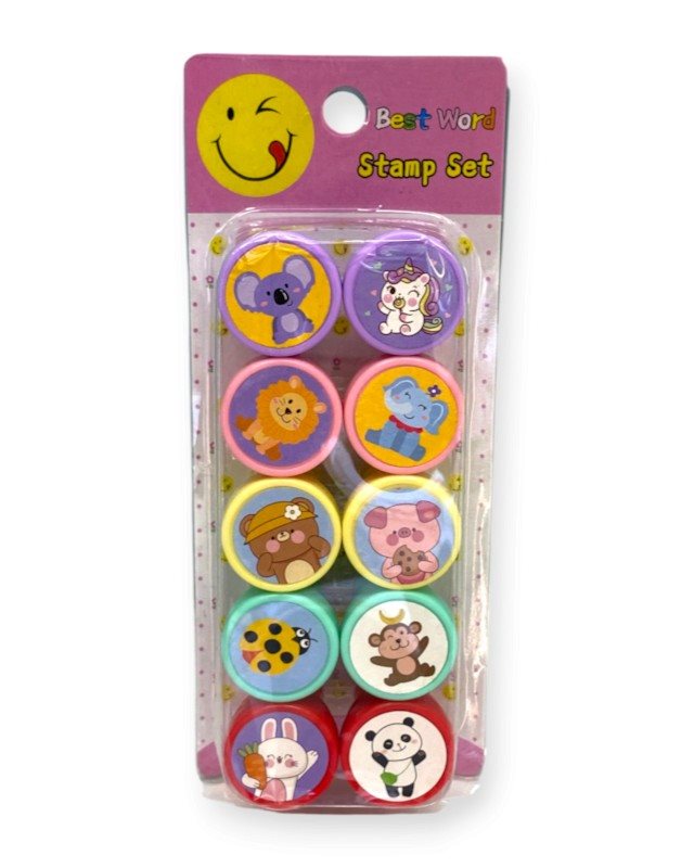 СЕТ ДЕТСКИ ПЕЧАТИ 1/10 ЖИВОТНИ