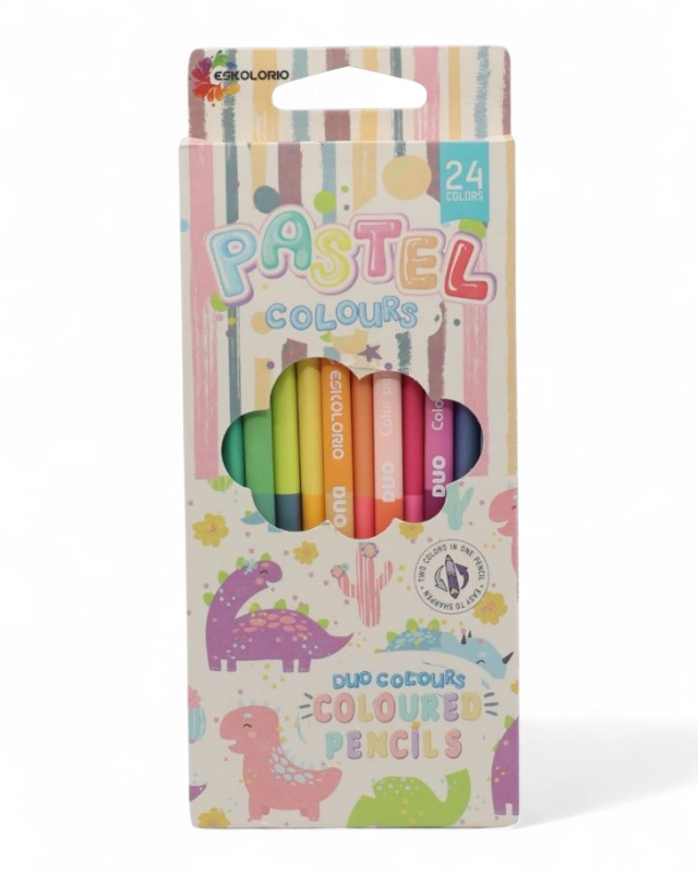 ДРВЕНИ БОИ 1/12 ДВОСТР. ПАСТЕЛ ЕСКОЛОРИО