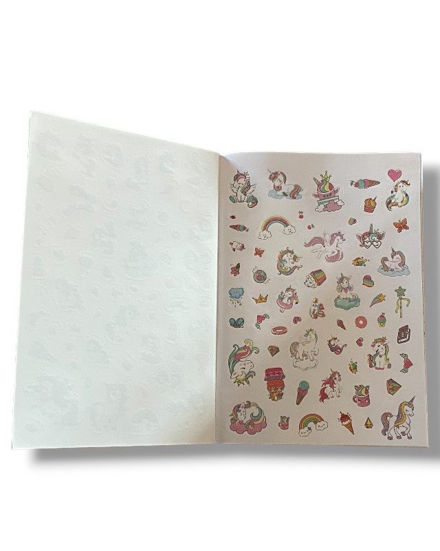 ЕДНОРОГ РАБОТЕНКА СО СТИКЕРИ