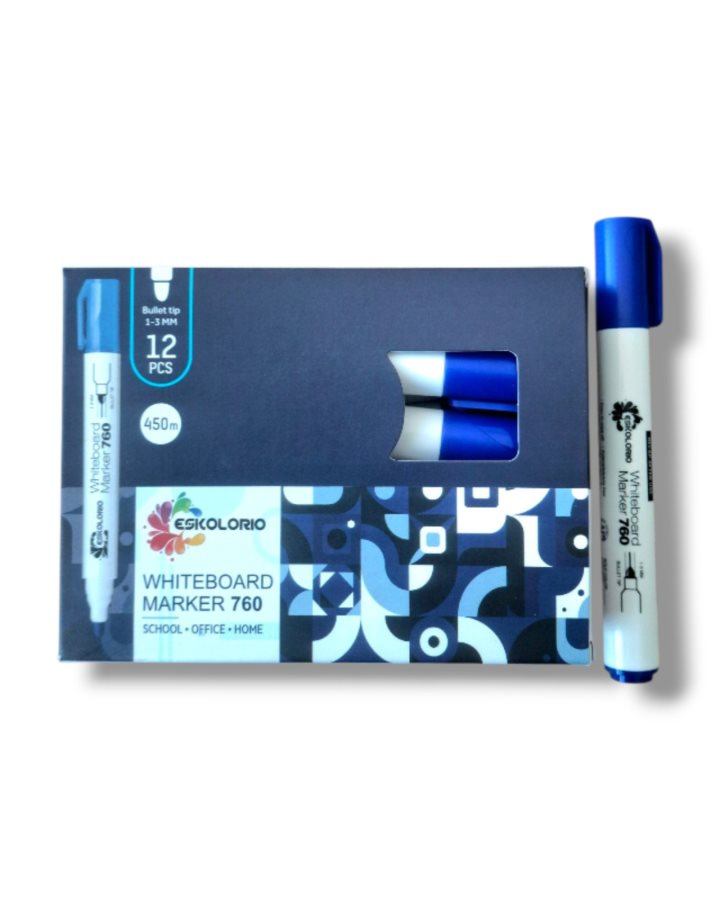 МАРКЕР ЗА БЕЛА ТАБЛА ПЛАВ 760 - ЕСКОЛОРИО ЛУХ