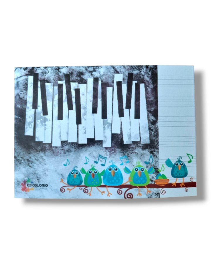 НОТНА ТЕТРАТКА А5 ЕСКОЛОРИО