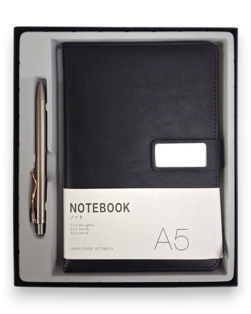 РОКОВНИК А5 СО ПЕНКАЛО СИН