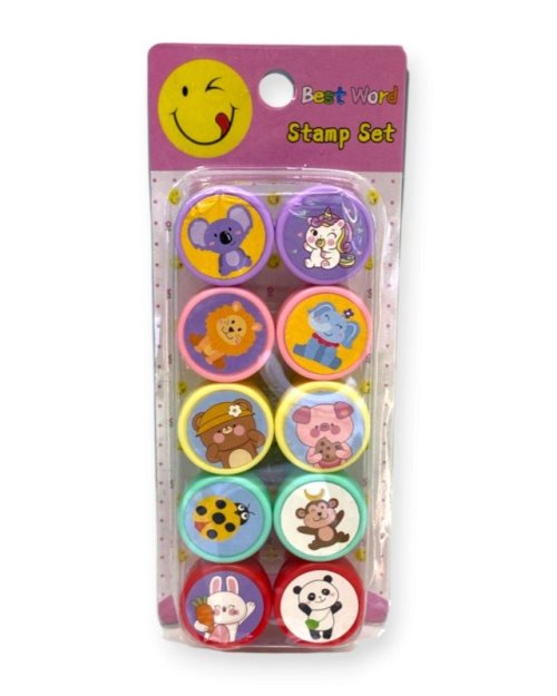 СЕТ ДЕТСКИ ПЕЧАТИ 1/10 ЖИВОТНИ