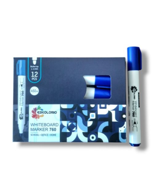 МАРКЕР ЗА БЕЛА ТАБЛА ПЛАВ 760 - ЕСКОЛОРИО ЛУХ