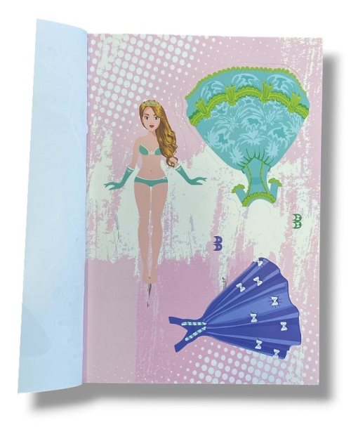 СТАНИ МОДЕН ДИЗАЈНЕР БОЕНКА СО СТИКЕРИ