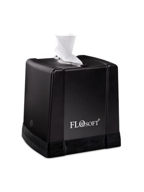 Фло софт црн диспанзер за салфетки со горно извлекување