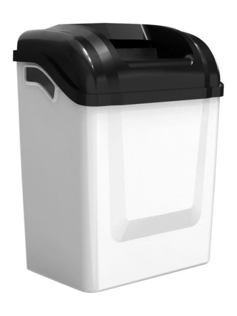 Флора корпа за отпад 35л Бела